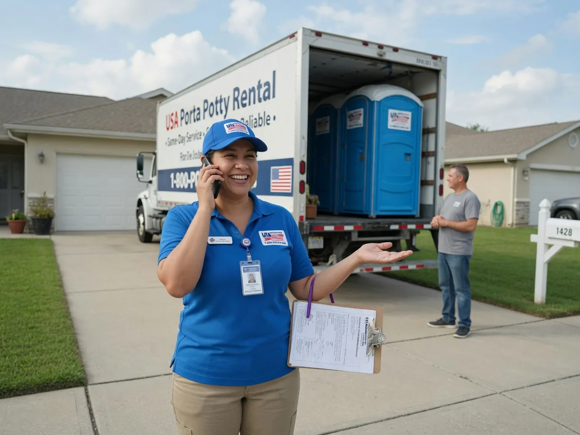 Portable Toilet Rental Newborn, GA FAQs